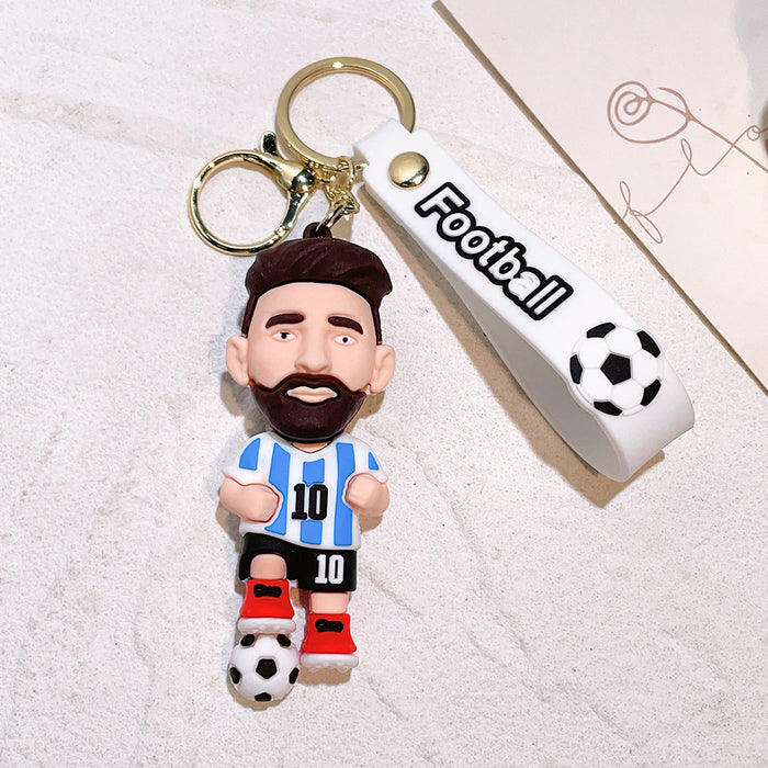 Wholesale PVC Cartoon Doll Keychain JDC-KC-Qiwei019