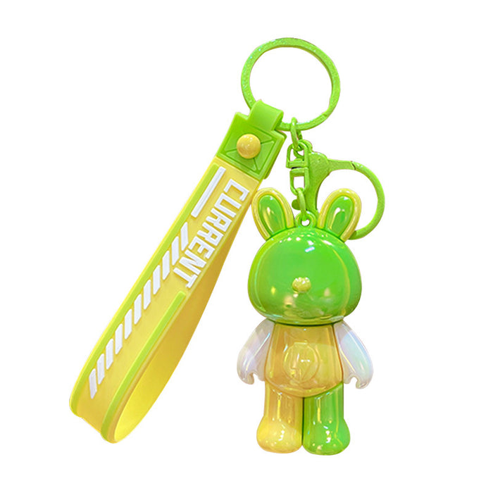 Wholesale Cute Cartoon Dopamine Lightning Rabbit Keychain JDC-KC-ZhongChi006