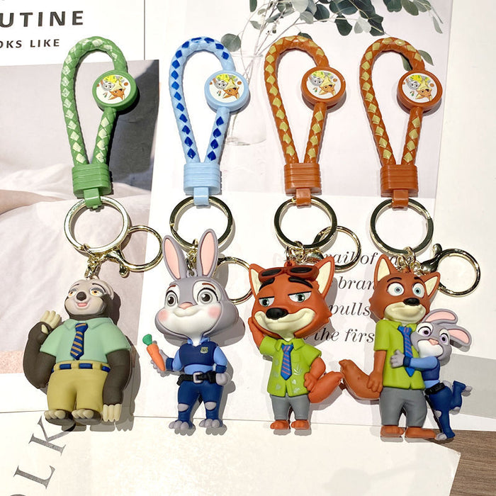 Wholesale  Keychain Cartoon Doll  Car Keychain Cute Bag Pendant