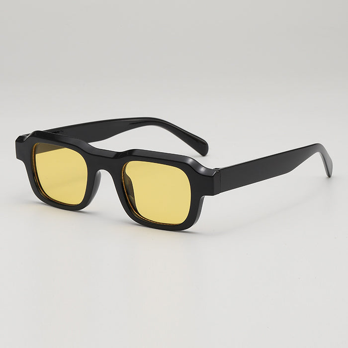 Wholesale New box sunglasses with high-end feel, the same small frame minimalist glasses