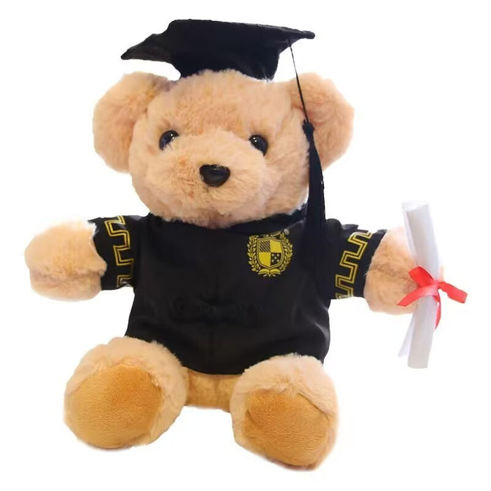 Wholesale Graduation Bear Doll Bachelor's Suit Doll Master Doll Doctor School Uniform College Student Gift Printing Logo JDC-DO-MW006