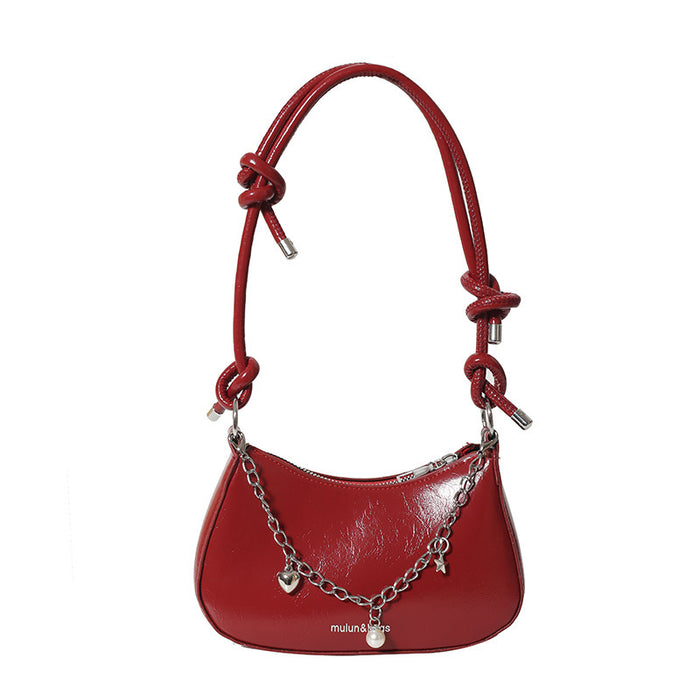 Wholesale Pearl Chain Shoulder Crossbody Handbag Underarm Bag JDC-SD-HT020