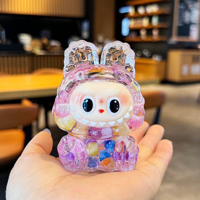 Wholesale Cute Oil-Soaked Molten Sand Doll Keychain