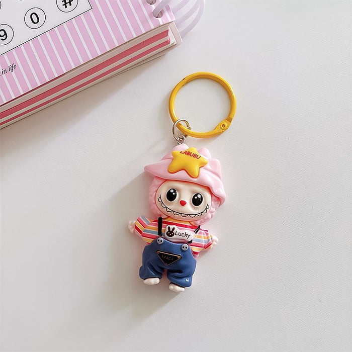 Wholesale Large Cartoon DIY Resin Keychain Cute Bag Charm for Gift Boutique