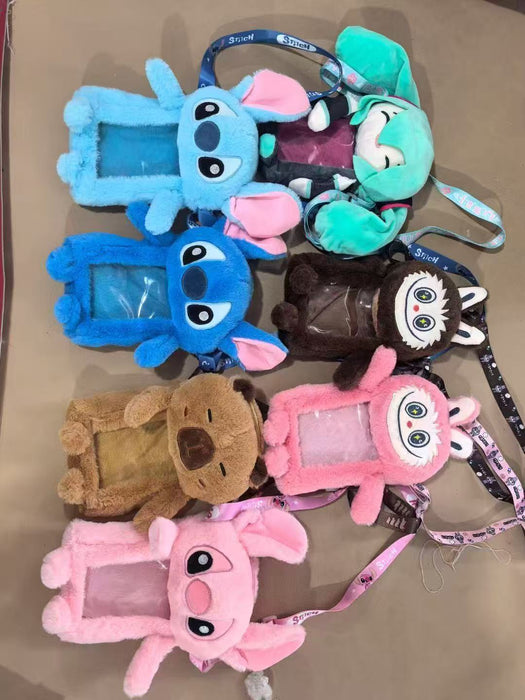 Wholesale Cartoon Doll Plush Bag Cute Plush Toy Backpack Crossbody Casual Versatile Birthday Gift