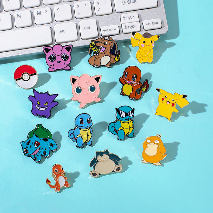 Wholesale Anime Cartoon Metal Brooch Pin Trendy Fashion Accessory For Backpacks Clothing Boutique Resale Gift
