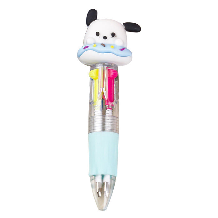 Wholesale Doll Mini Four-color Press Pen (S) JDC-PN-ZhenZ001