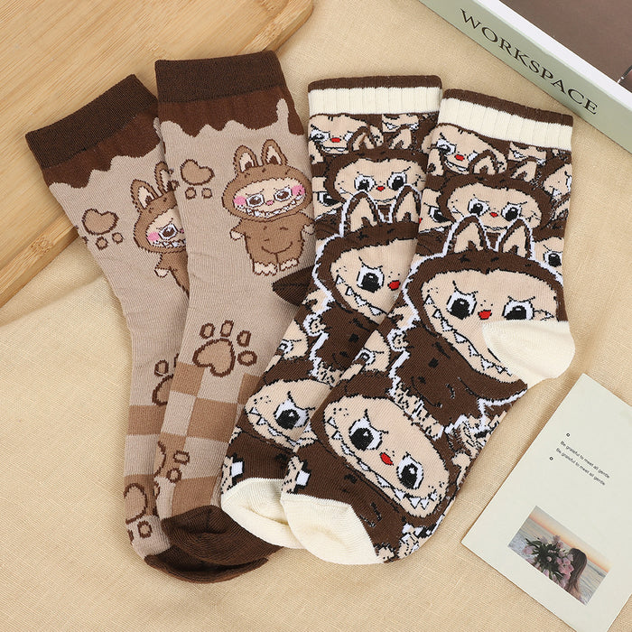 Wholesale Cartoon Mid-tube Long-tube Socks