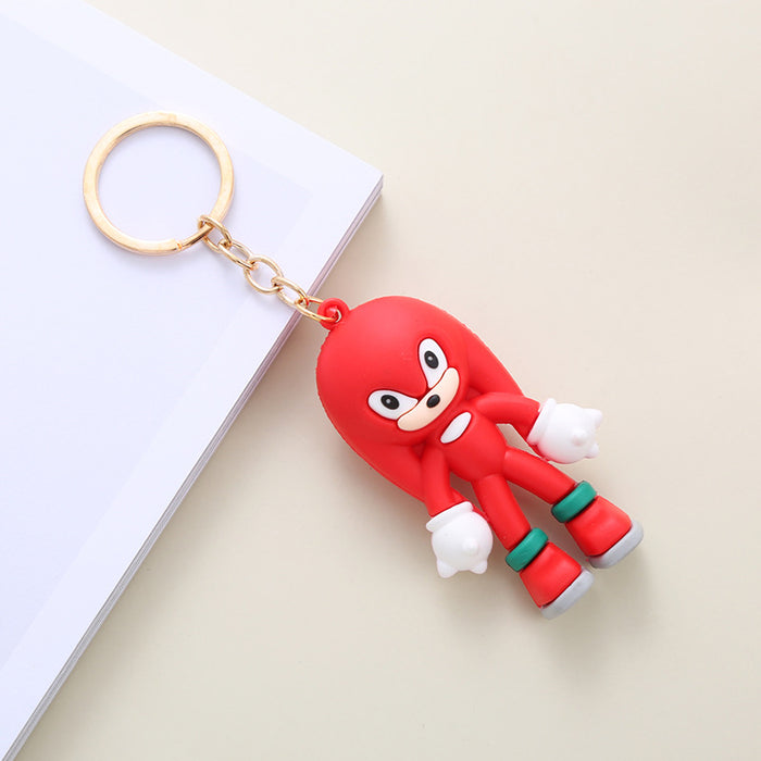 Wholesale Cute Cartoon Soft Rubber Doll Keychain JDC-KC-BoYue004