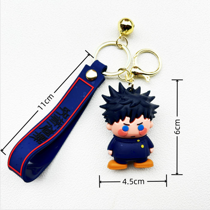 Wholesale PVC Cartoon Doll Keychain JDC-KC-WuYi190