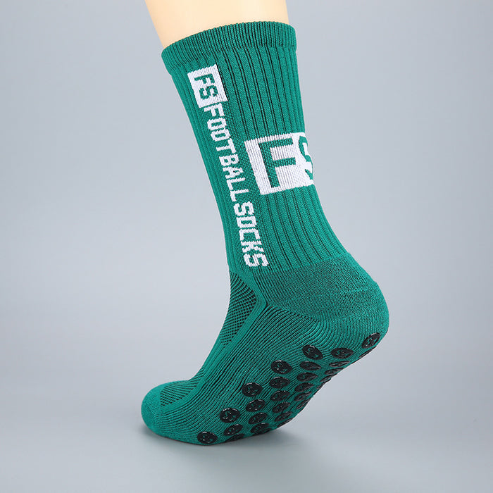 Wholesale Professional thickened towel bottom, anti odor adhesive, anti slip, football sports, football socks combination