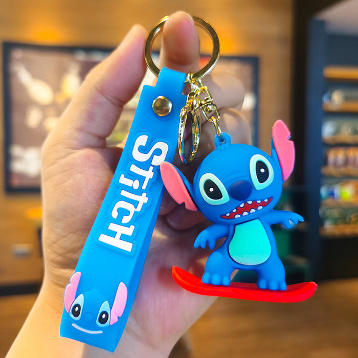 Wholesale Cartoon Doll Silicone Keychain JDC-KC-Tingm225