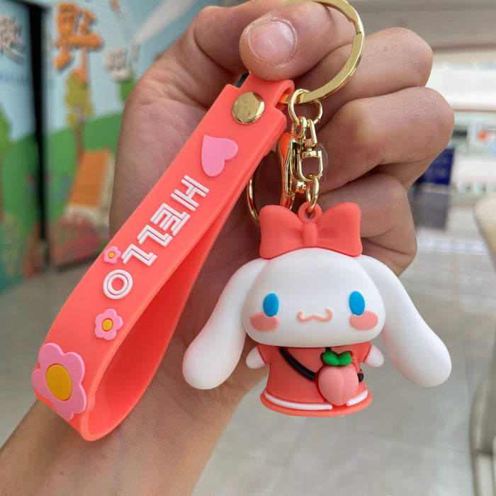 Wholesale Keychain Cute Doll Bag Pendant Car Keychain Ring