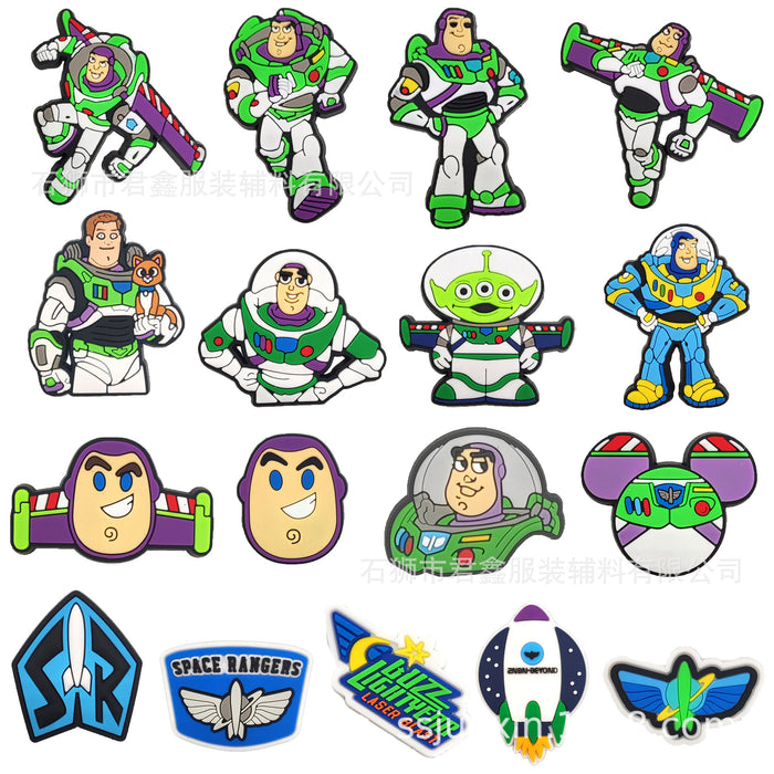 Wholesale 50pcs Cartoon Hole Shoes Accessories  Shoes Charms