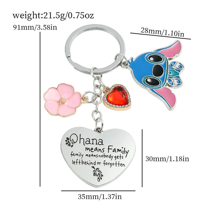 Wholesale Cartoon Love Letter Metal Keychain (M) JDC-KC-ShaoH009