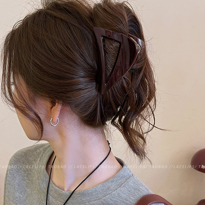 Wholesale Hair clip shark clip new high-end feel, back of the head clip hair accessory