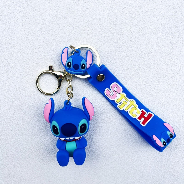 Wholesale PVC cartoon doll Keychain JDC-KC-WuYi090