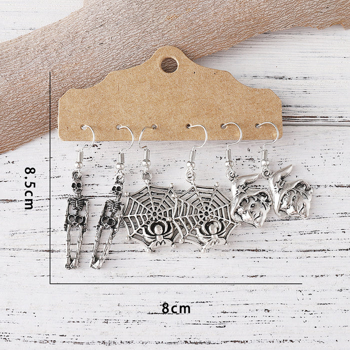 Wholesale 3 Pairs Irregular Earring Set Stylish Fashion Accessory Gift