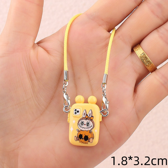 Wholesale Mini cartoon pendant creative accessories doll ornament