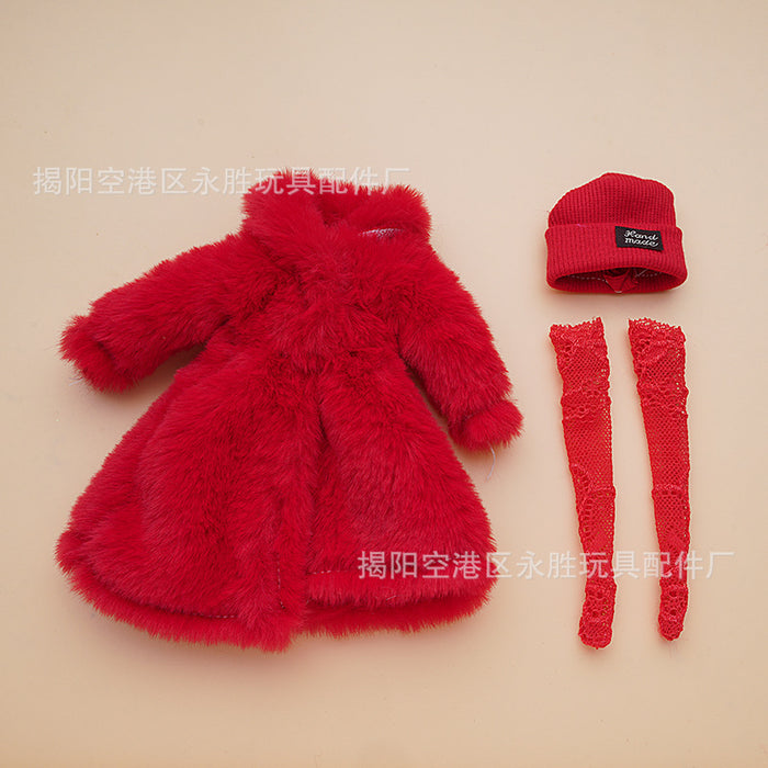 Wholesale Doll clothes plush suit clothes socks hat