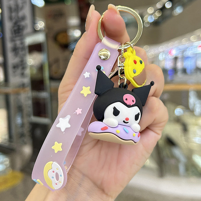 Wholesale Silicone Cartoon Doll Keychain(S)JDC-KC-ZiX022