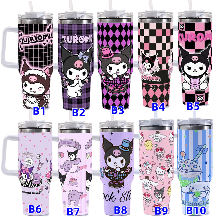 Wholesale 40oz Car Cup  Cartoon Stainless Steel  ice bullies cup Tumbler Thermos Cup