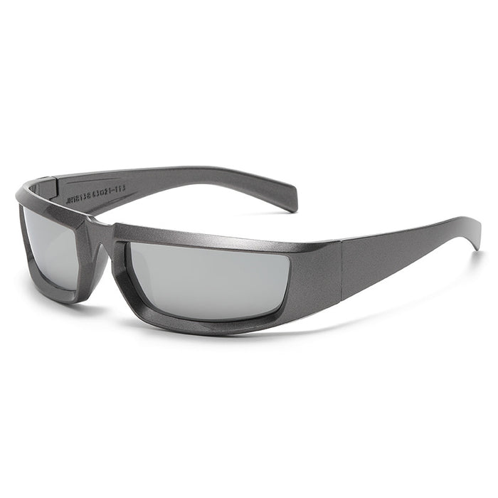 Wholesale Future Sunglasses New Punk Style Cycling Glasses Concave Shaped Sunglasses