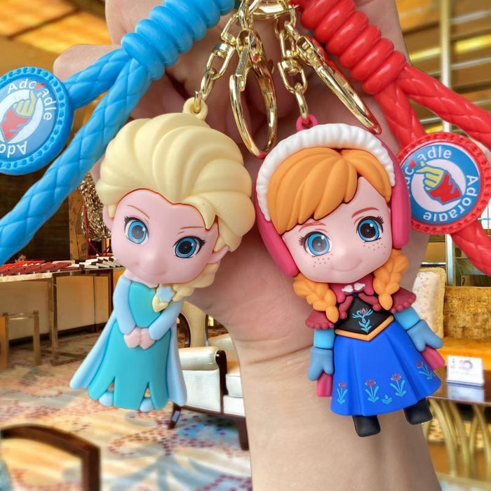 Wholesale Silicone Cartoon Doll Keychain JDC-KC-MingT098