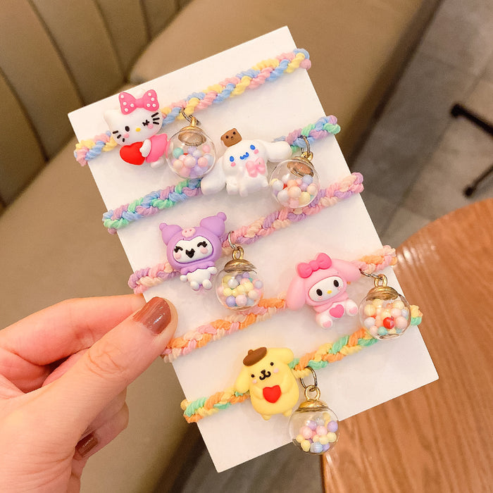 Wholesale Cute Cartoon Hair Scrunchies JDC-HS-HuiDi019