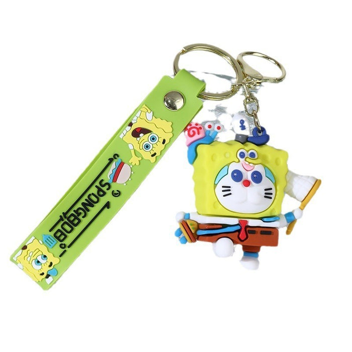 Wholesale PVC Cartoon Doll Keychain JDC-KC-WuYi053