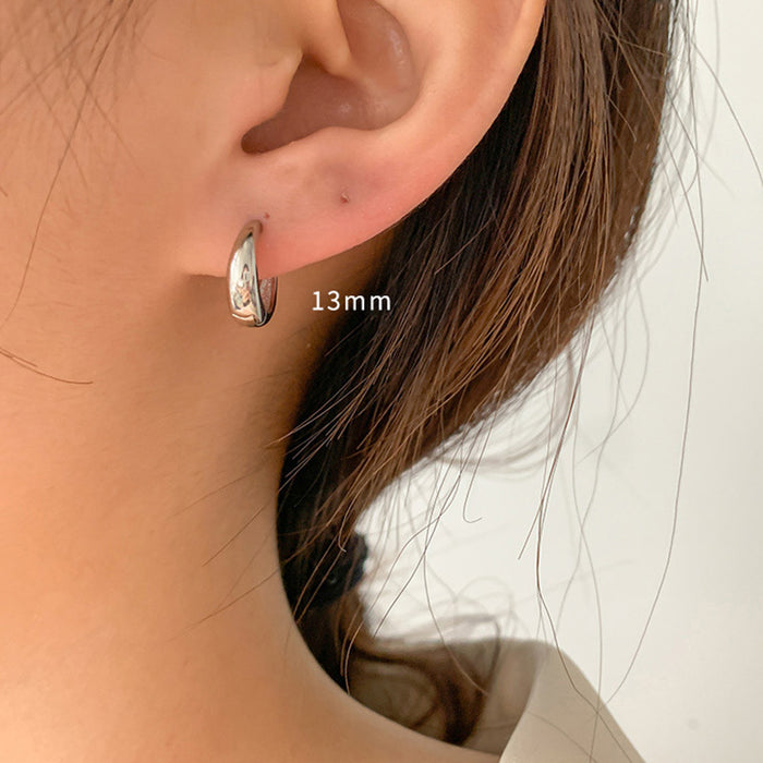 Wholesale  earrings earrings women's geometric  ear bone nails  circle ear jewelry