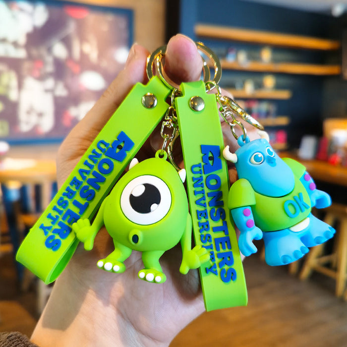 Wholesale Rubber Cartoon Doll Keychain JDC-KC-Tingm175