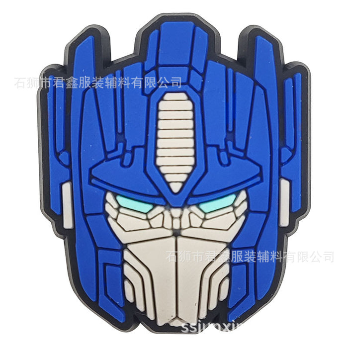 Wholesale 50pcs Cartoon Hole Shoes Buckle Decorative Buckle  Shoes Charms