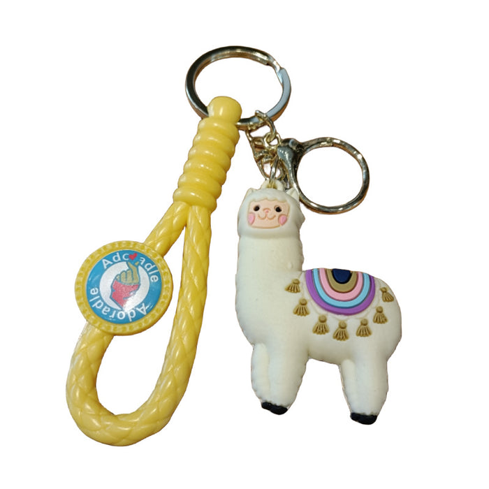 Wholesale Silicone Cartoon Doll Keychain JDC-KC-MingT166