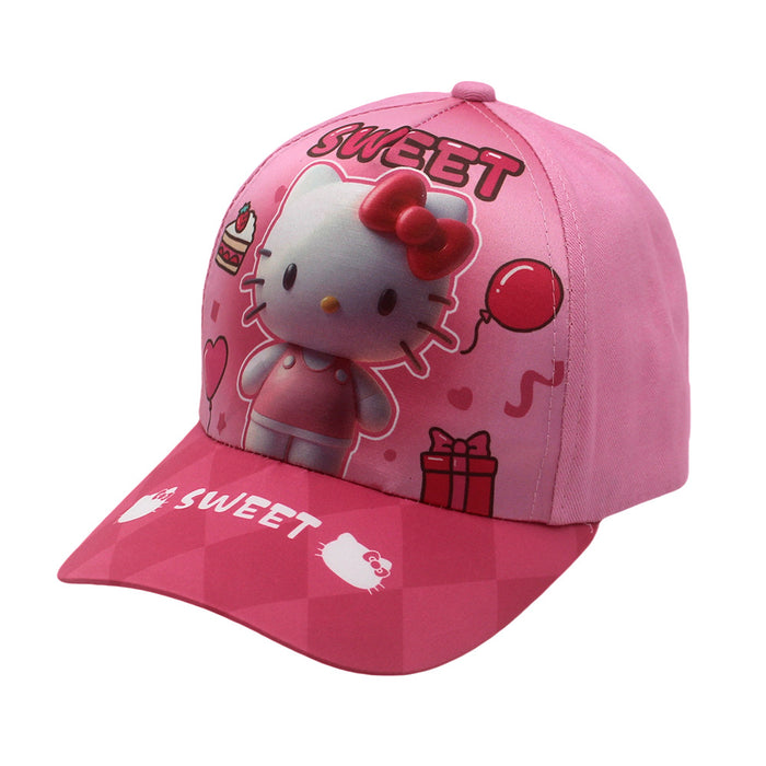 Wholesale Children' s cartoon print baseball Hat