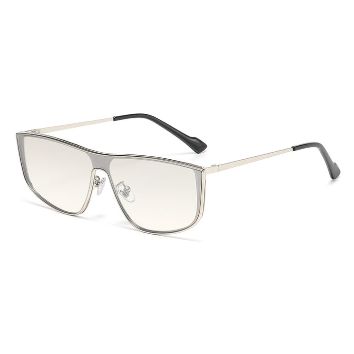 Wholesale Conjoined pilot style street photography sunglasses, fashionable sunglasses, outdoor UV protection