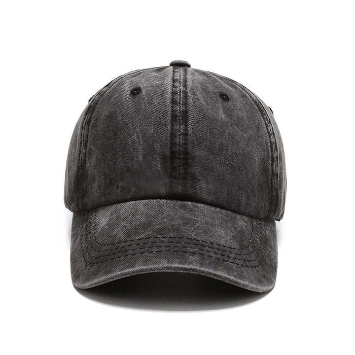 Wholesale Washed hat, vintage baseball cap, outdoor sun shading duckbill cap