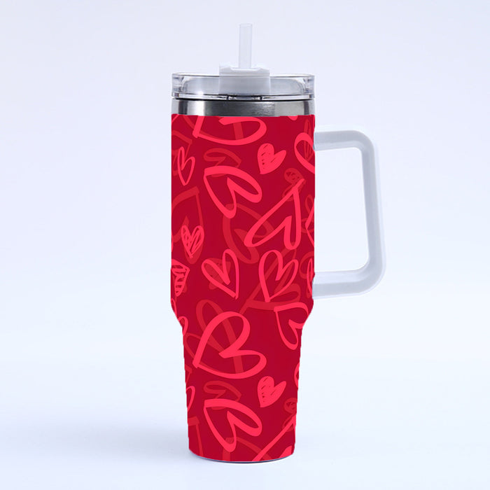 Wholesale Valentine' s Day Insulated Mug 40oz Large Capacity