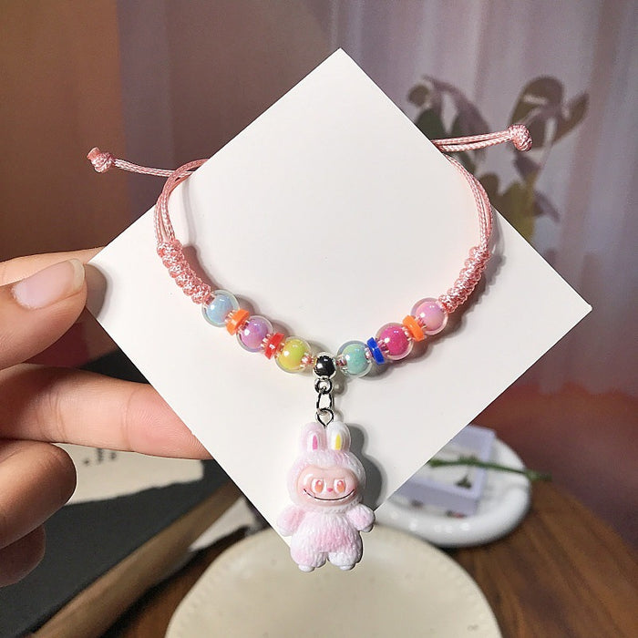 Wholesale cute beaded bracelet handmade Adjustabe