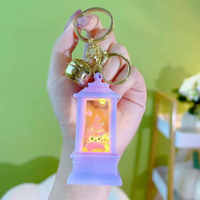 Wholesale Acrylic Cartoon with Light and Oil Keychain（S） JDC-KC-YanG021