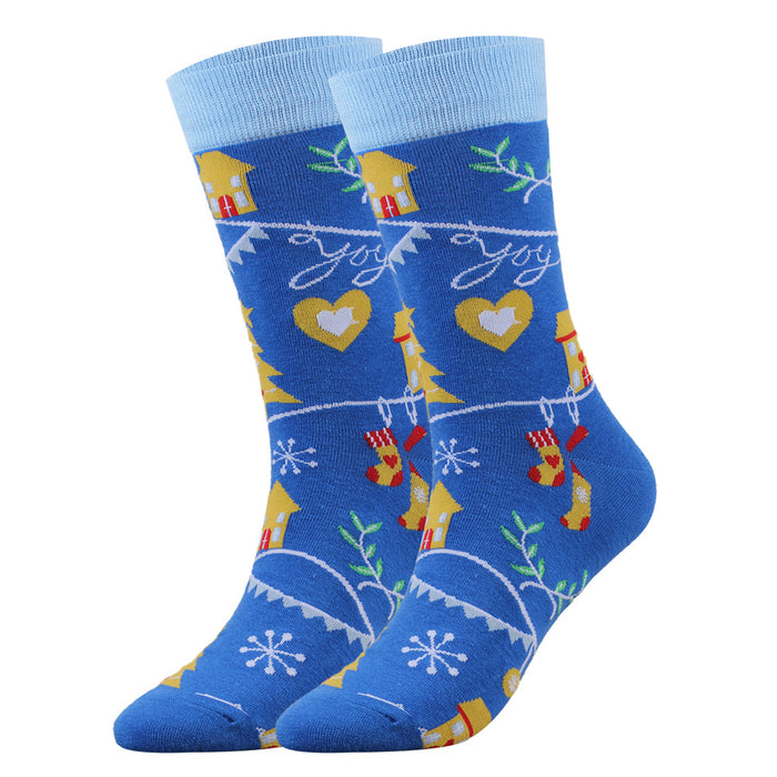 Wholesale Christmas Cotton Socks JDC-SK-XQ037