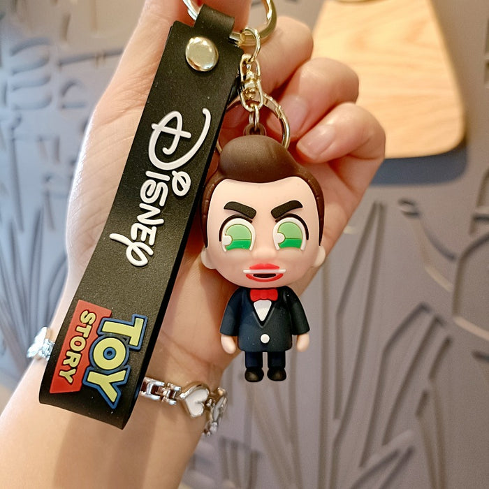 Wholesale Silicone Cartoon Doll Keychain JDC-KC-MingT100