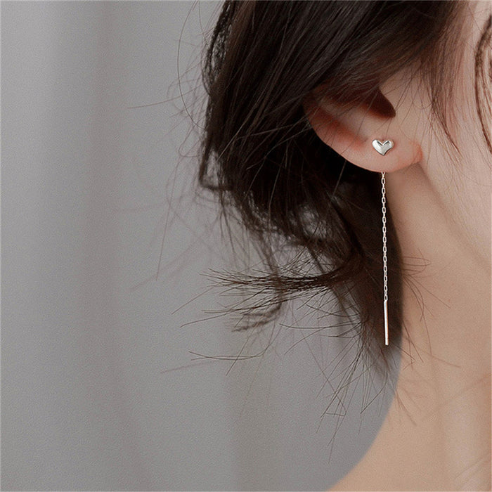 Wholesale Tassel Long Ear Elegant Small Fresh Ear Stud Earrings  Earrings
