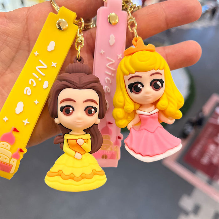 Wholesale PVC Cartoon Doll Keychain JDC-KC-XingS014