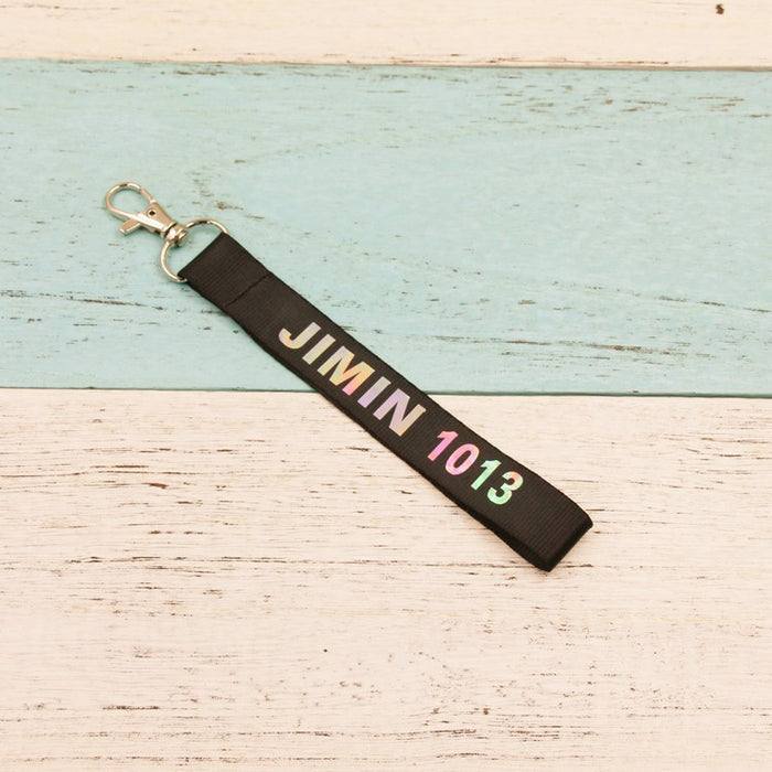 Wholesale Leather Name Tag Lanyard Keychain JDC-KC-HanTian018