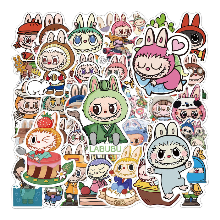Wholesale 50pcs  cartoon stickers luggage Decorative Stickers