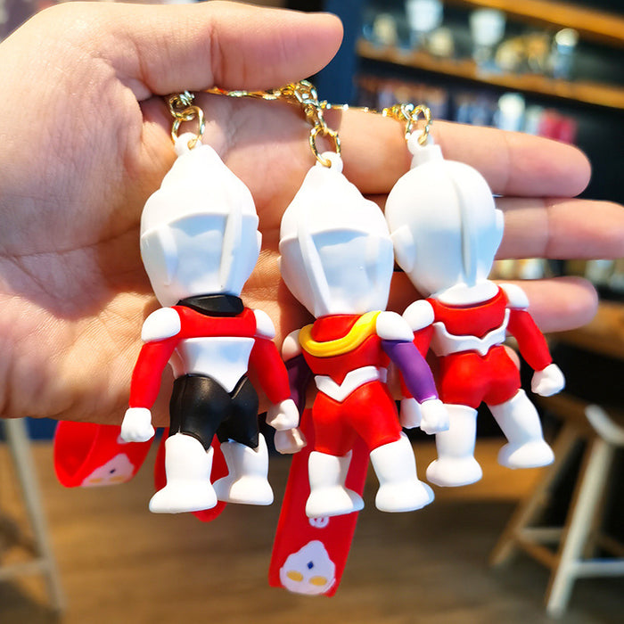 Wholesale Cartoon Doll Rubber Keychain JDC-KC-Tingm009