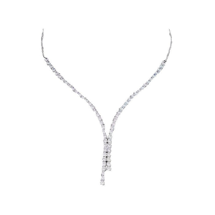 Wholesale Zircon necklace exudes a luxurious and luxurious vibe, with a fashionable collarbone chain and versatile accessories