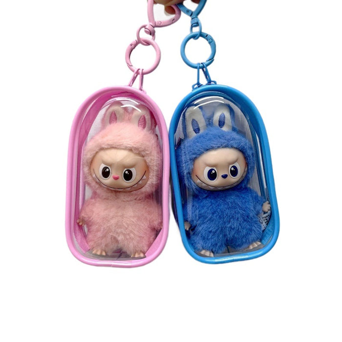 Wholesale Highly transparent vinyl plush pendant