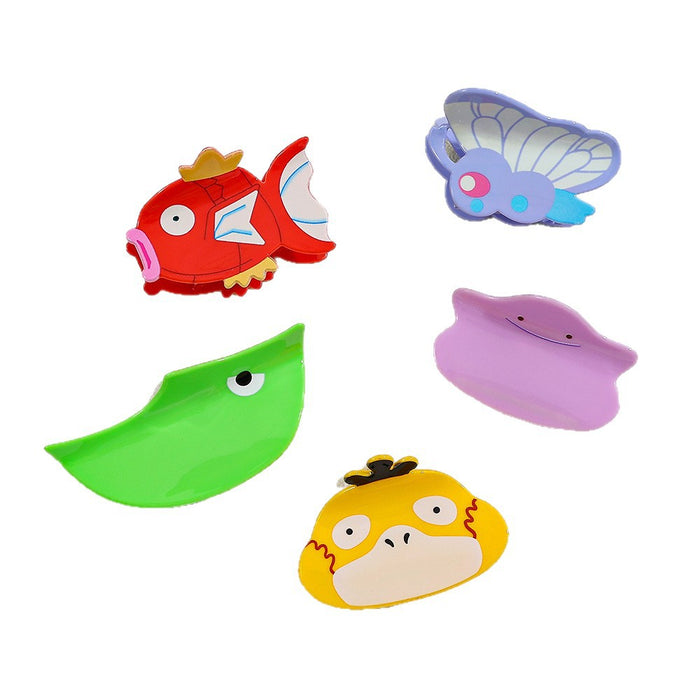 Wholesale Cute cartoon acrylic hairclip